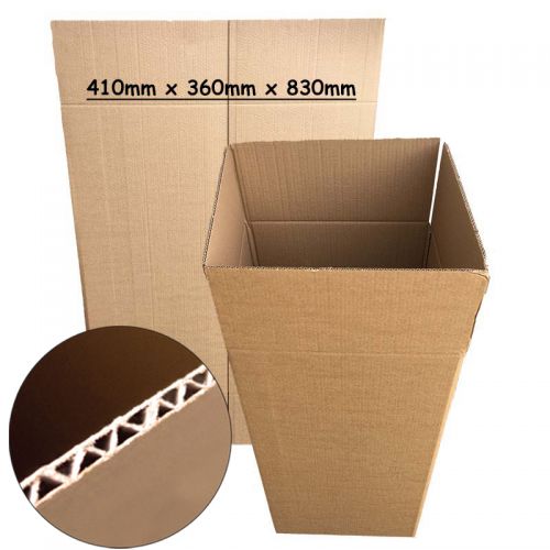 Single Wall (410mm x 360mm x 830mm) cardboard box