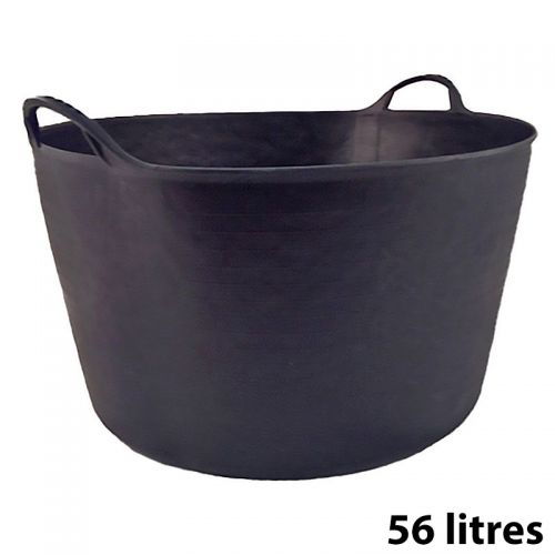 Extra large flexible tub - 56 Litres Black PB1006